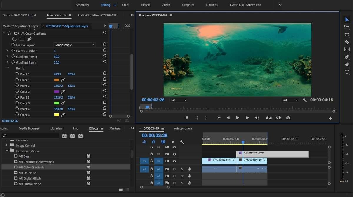 Những tính năng nổi bật của Adobe Premiere 2018
