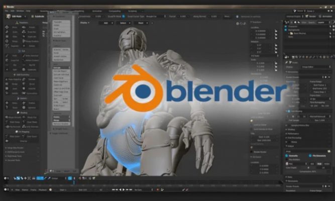 Tải Blender 3D Full Crack Miễn Phí