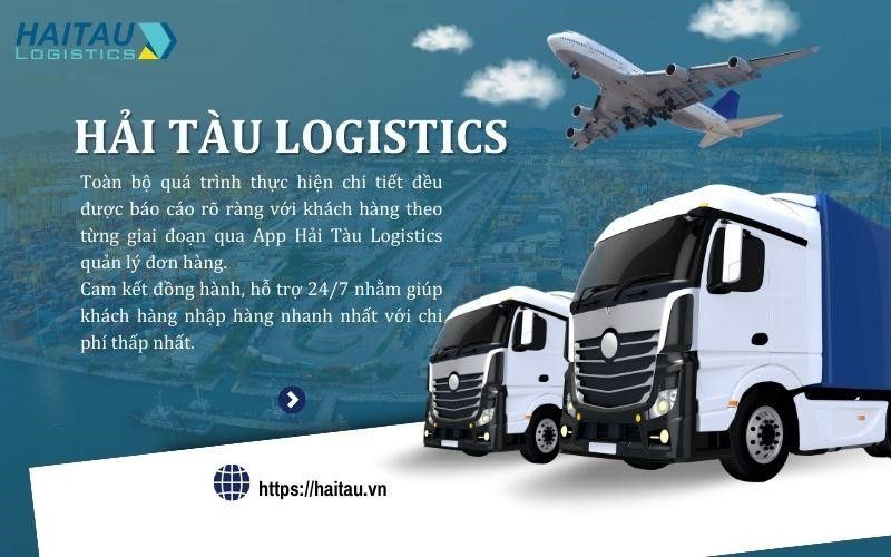 đơn vị nhập hàng hải tàu logistics