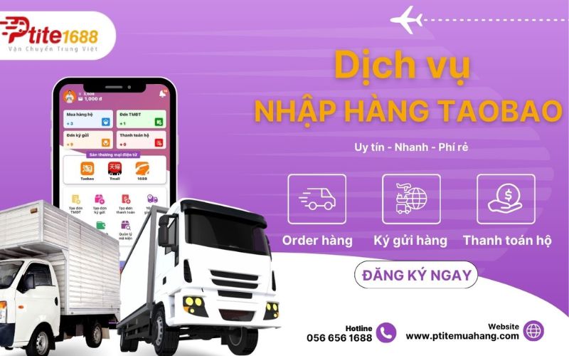 công ty order taobao ptite logistics