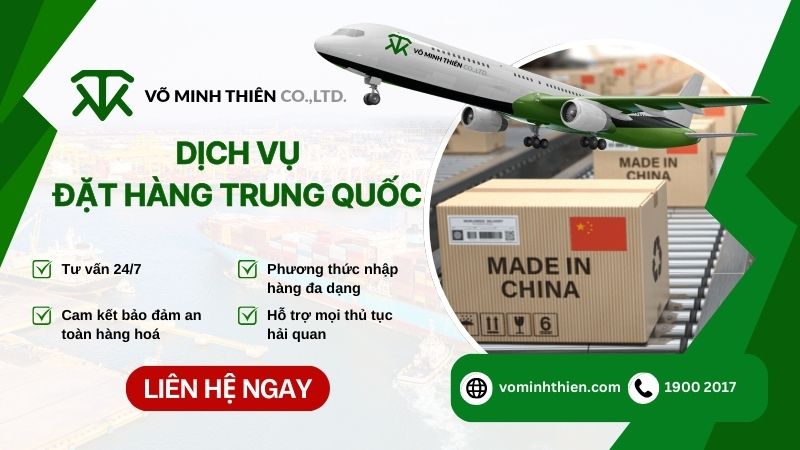 đơn vị nhập hàng hộ trung quốc uy tín Võ Minh Thiên
