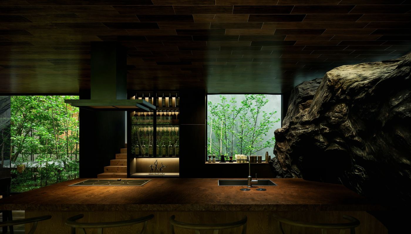 詳細表現とリアルさに優れたBasic9studioのCG別荘パース制作サービス。