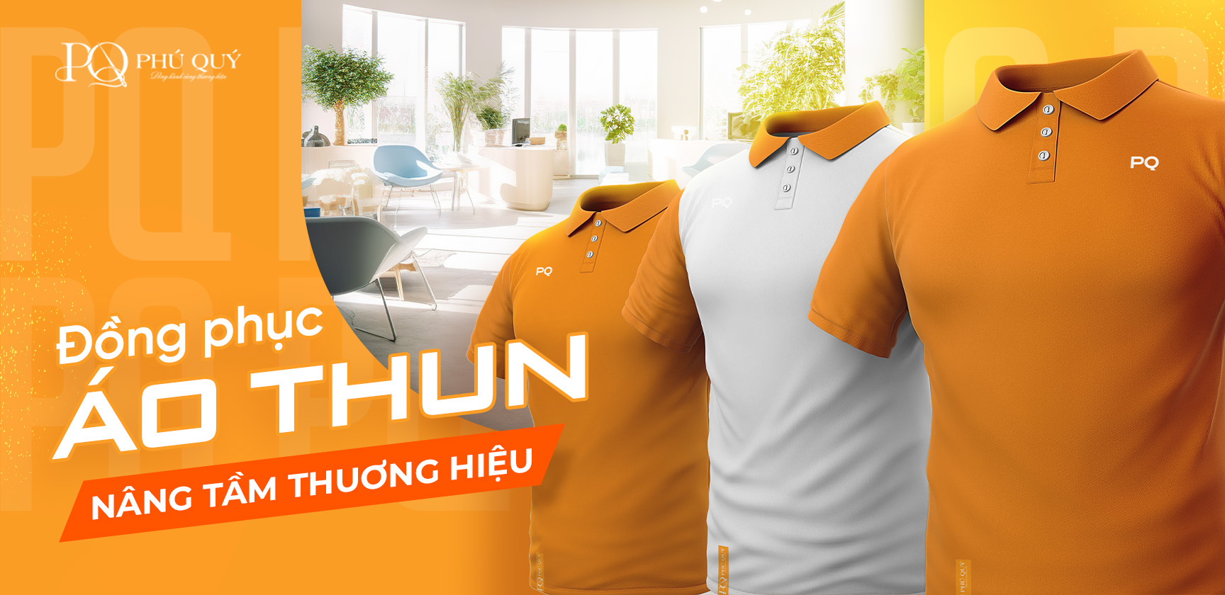 May áo thun đồng phục đẹp và giá rẻ tại Xưởng may Phú Quý